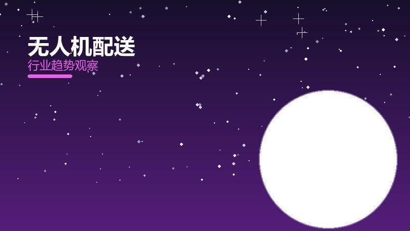 无人机配送配图