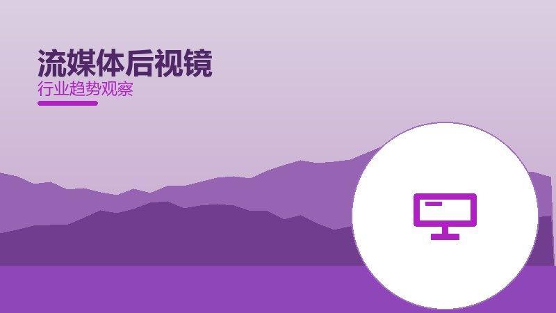 流媒体后视镜成熟度，阶段判断与应用条件